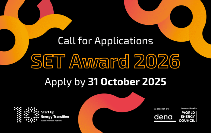 Start-upi, prijavite se na razpis za SET Award 2026 - The Start Up Energy Transition Award