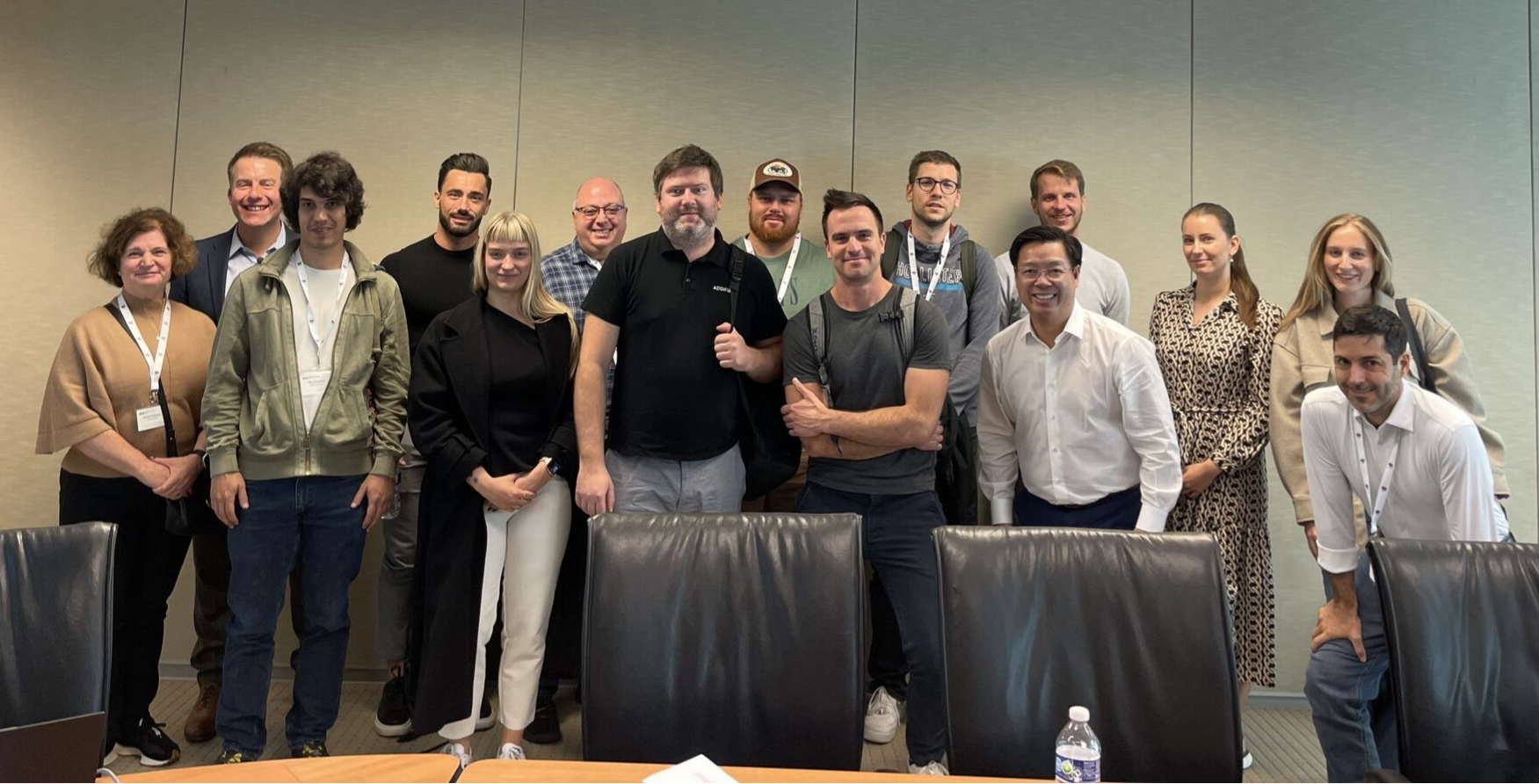 Udeleženci čezmejnega pospeševalnika ZDA 2025