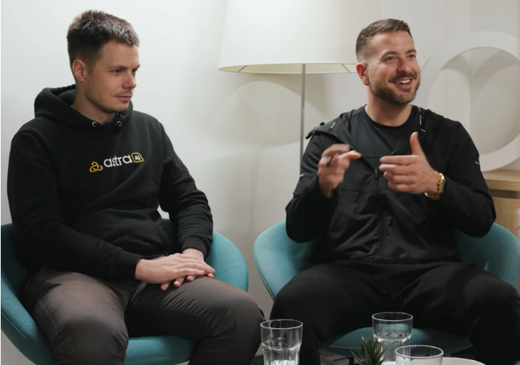 Klemen Selakovič in Andrej P. Škraba o Astra AI: Milijon uporabnikov ni bil cilj. Bil je posledica.